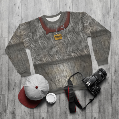 Dennis the Dog Long Sleeve Shirt, The Overworld Animal Character Inspired Costume
