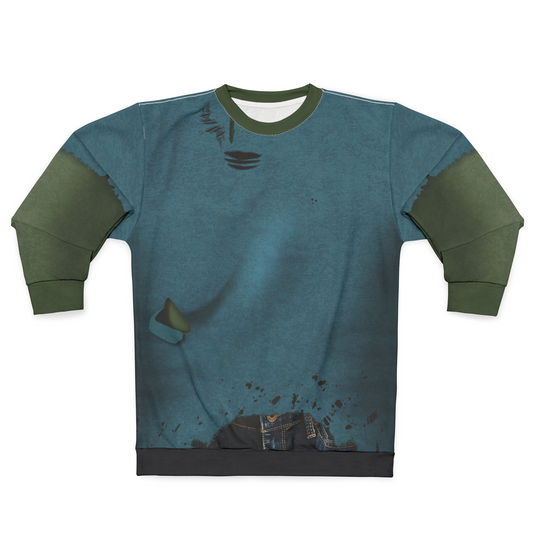 Zombie Chicken Jockey Cosplay Long Sleeve Shirt, The Overworld Game Character Inspired Costume