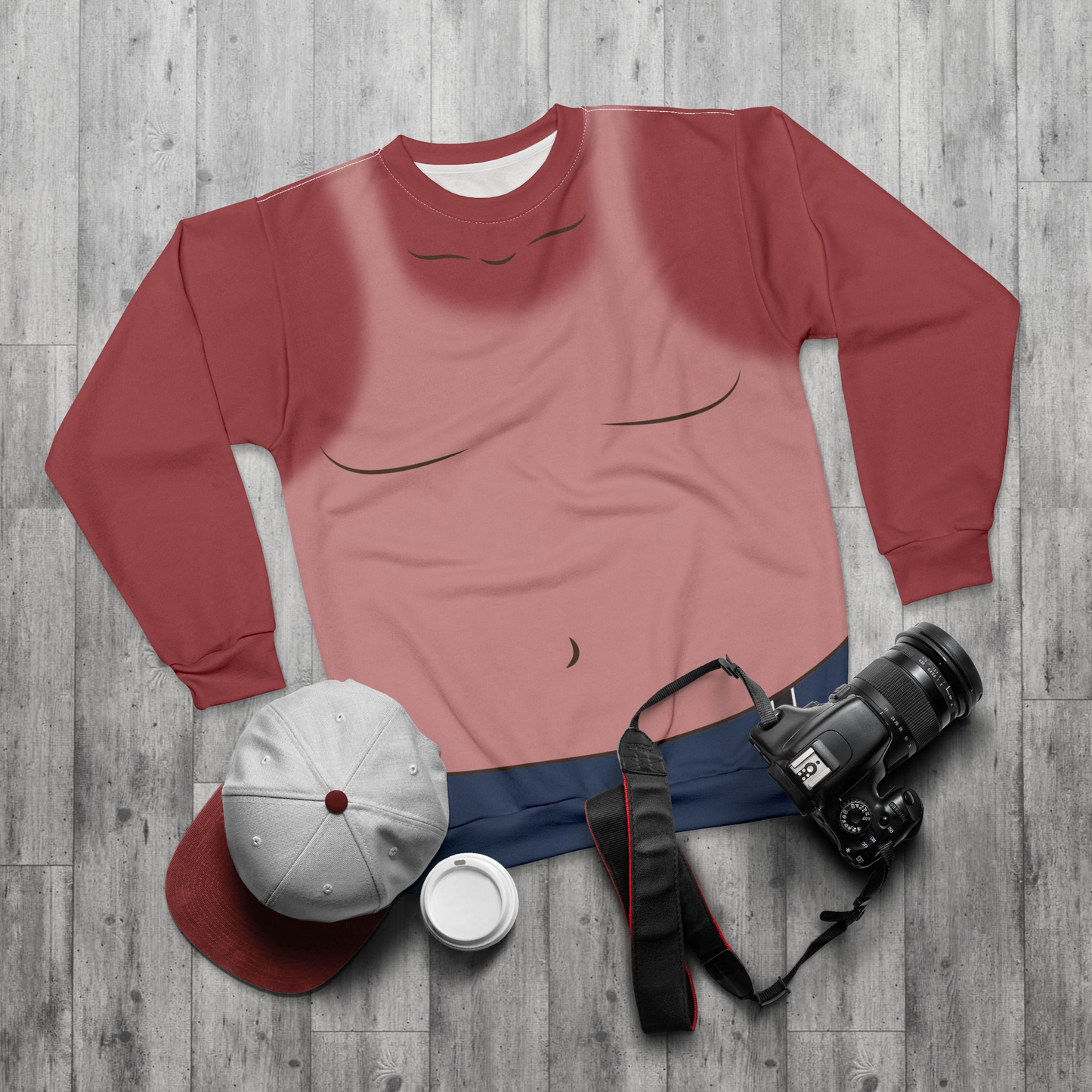 Ice Cream Man Long Sleeve Shirt, Lilo & Stitch Character Inspired Costume