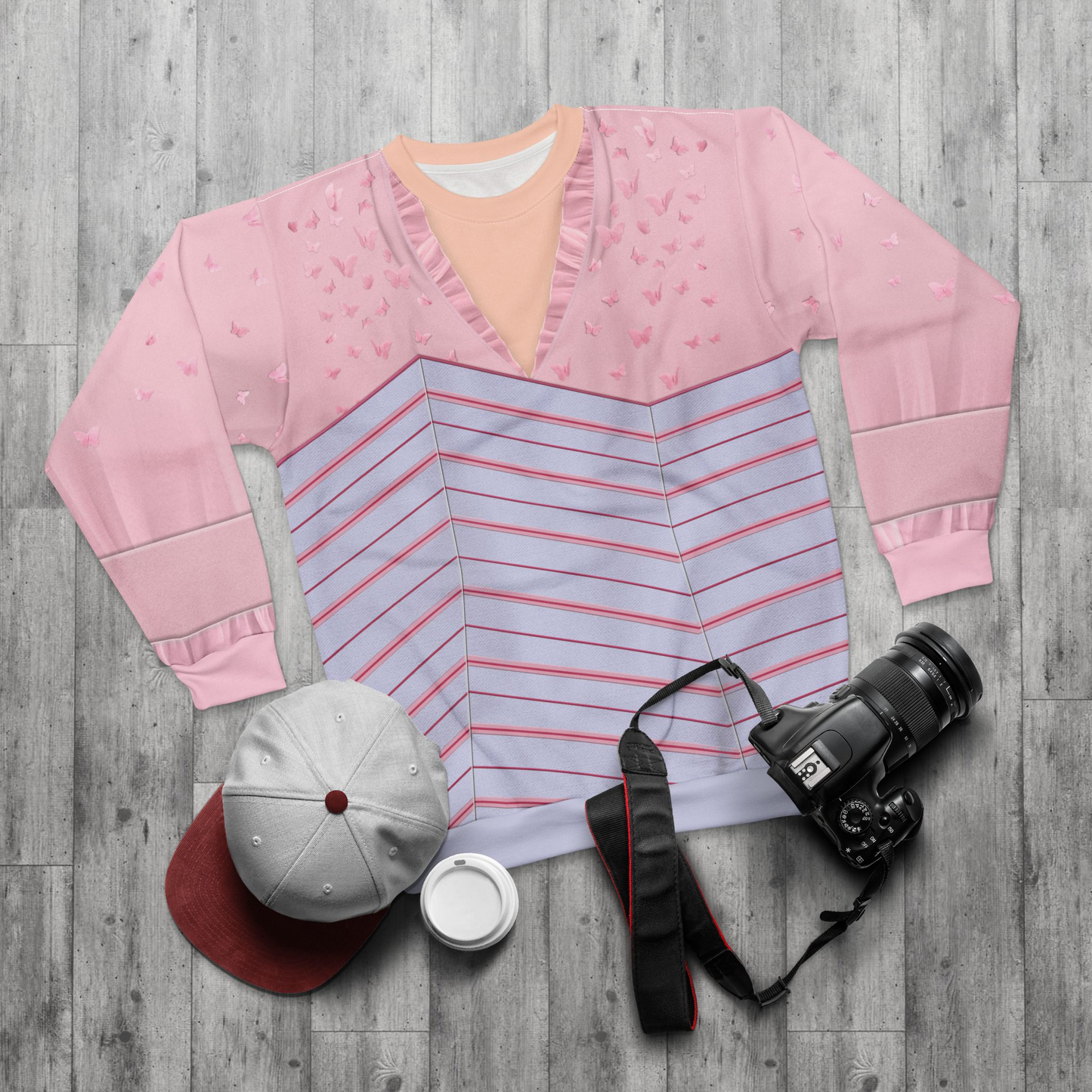 Glinda Long Sleeve Cosplay, Wicked Character Inspired Costume
