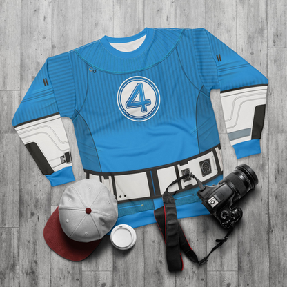 Mister Fantastic Uniform Long Sleeve Cosplay, The Fantastic Four Character Inspired Costume