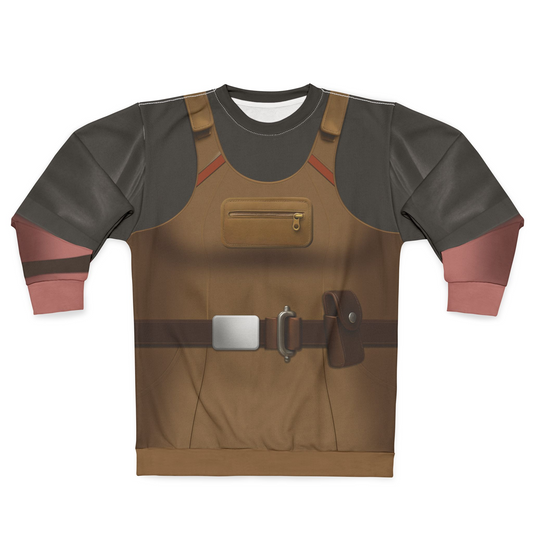 Pigtail Long Sleeve Shirt, The Bad Guys Movie 2 Character Inspired Costume