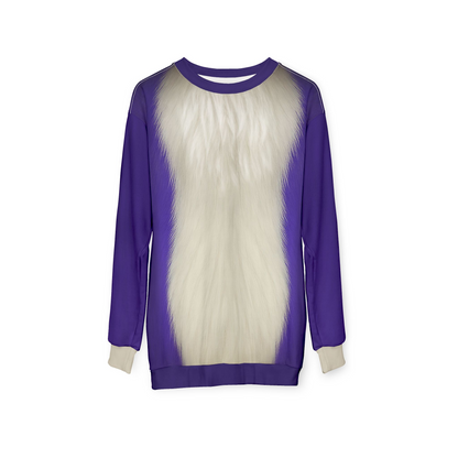 Hopper Purple Bunny Long Sleeve Cosplay, RoboGobo Inspired Character Costume