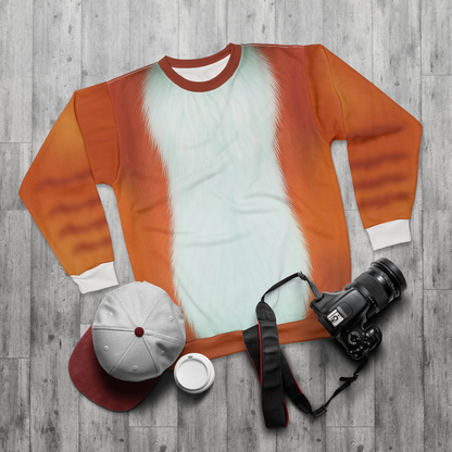 Allie Orange Cat Long Sleeve Cosplay, RoboGobo Inspired Character Costume