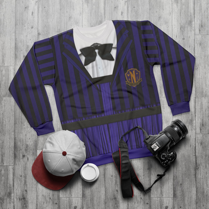 Enid Werewolf Long Sleeve Shirt, Halloween Comedy Movies Costume