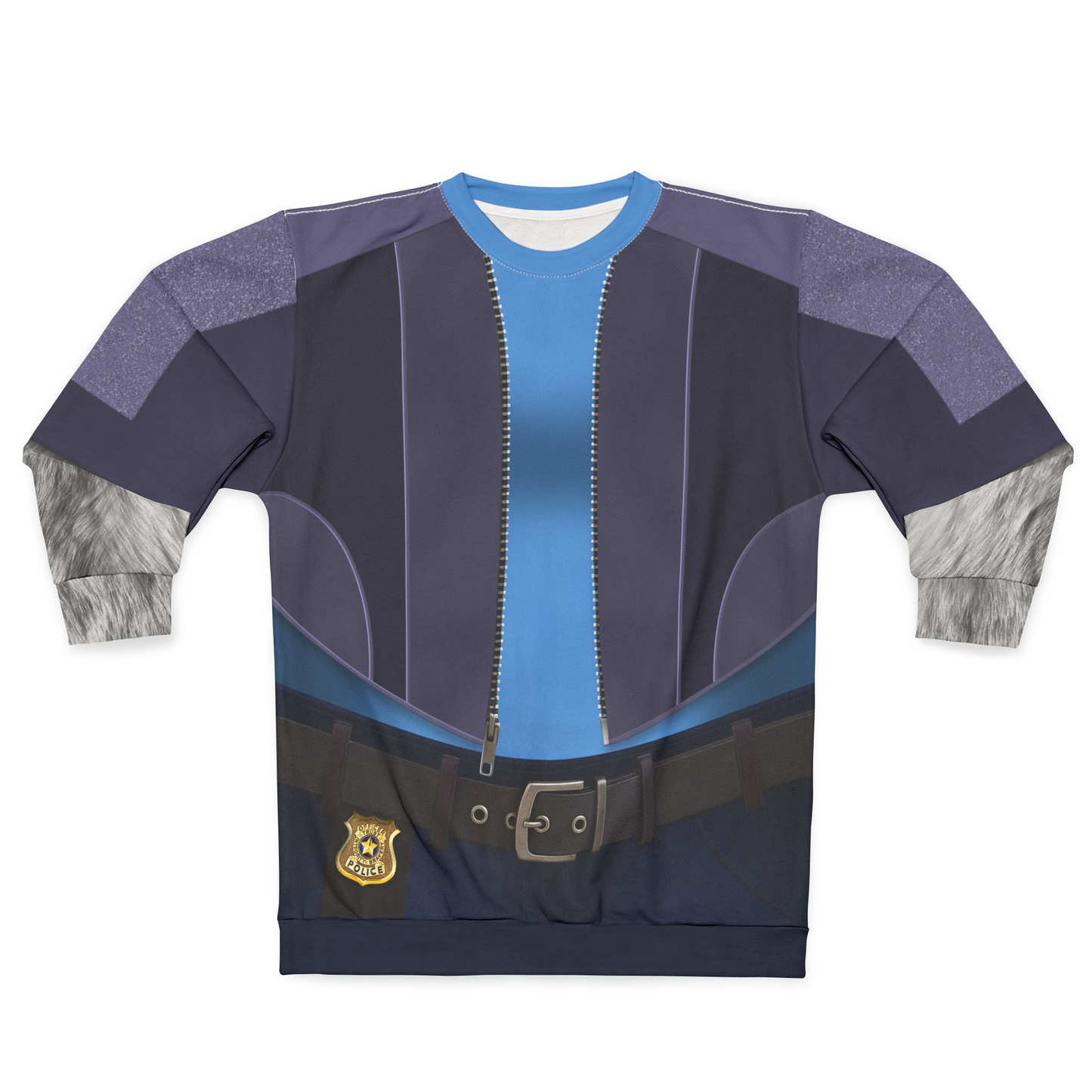 Nick Black Suit Long Sleeve Cosplay, Zootopia 2 Character Inspired Costume