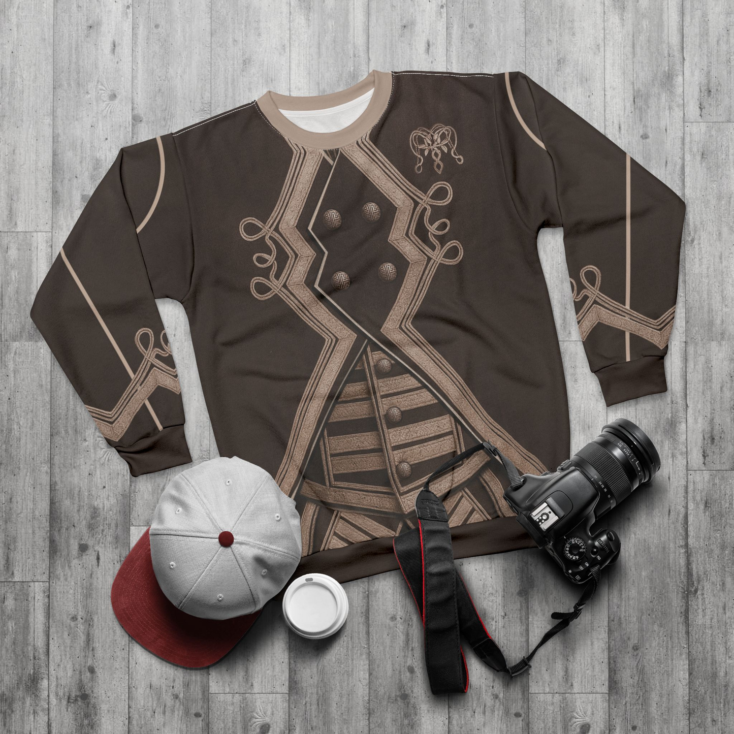 Boq Military Uniform Long Sleeve Cosplay, Wicked 2 Character Inspired Costume