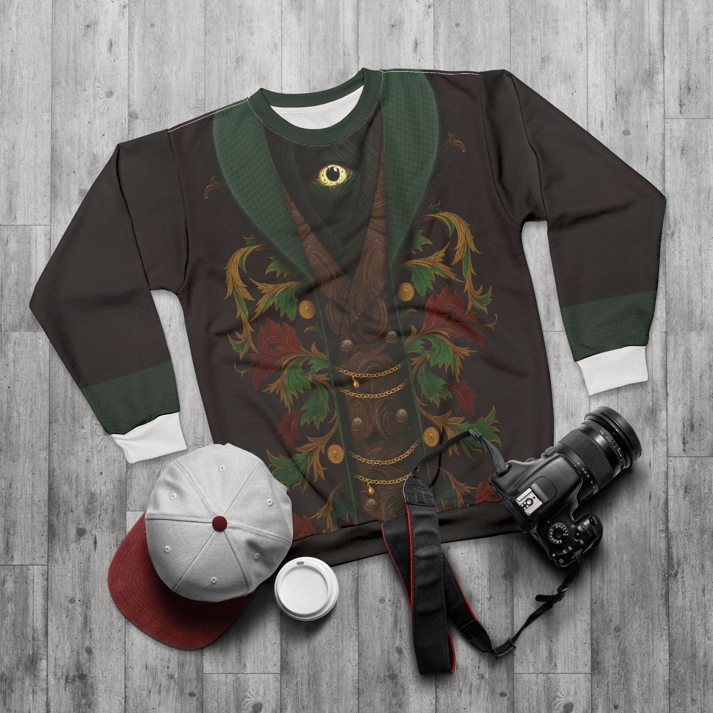 Oscar Wizard Long Sleeve Cosplay, Wicked 2 Character Inspired Costume