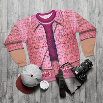 Vampirina Britney Pink Long Sleeve Cosplay, Vampirina Character Inspired Costume