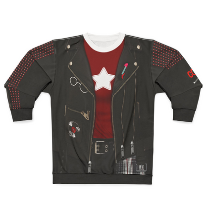 Billie Wizards Black Jacket 3D Long Sleeve Cosplay, Wizards Beyond Waverly Place Costume