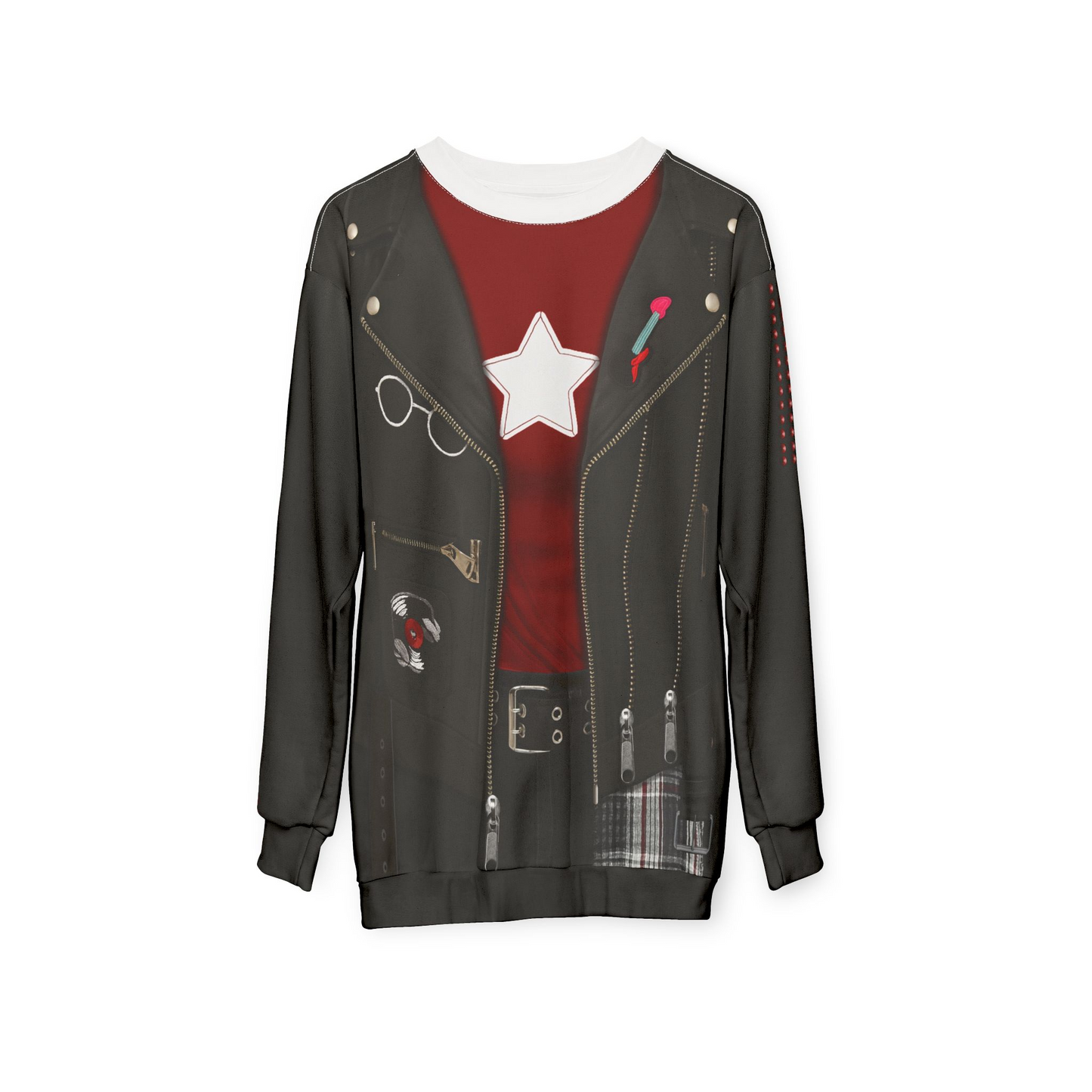 Billie Wizards Black Jacket 3D Long Sleeve Cosplay, Wizards Beyond Waverly Place Costume