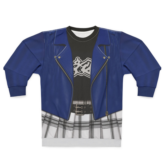 Billie Wizards Blue Jacket 3D Long Sleeve Cosplay, Wizards Beyond Waverly Place Costume