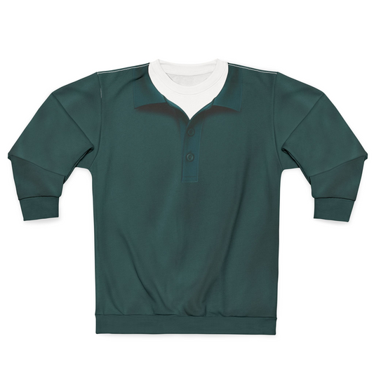 Roman Russo Green Long Sleeve Cosplay, Wizards Beyond Waverly Place Costume