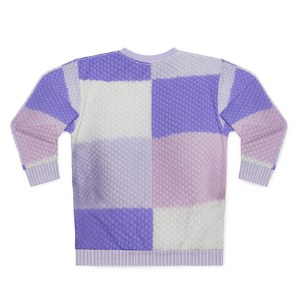 Winter Purple Pastel Color Block Long Sleeve Cosplay, Wizards Beyond Waverly Place Costume