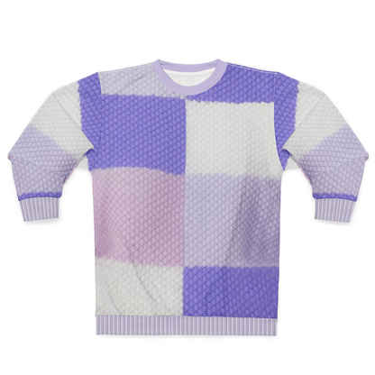 Winter Purple Pastel Color Block Long Sleeve Cosplay, Wizards Beyond Waverly Place Costume