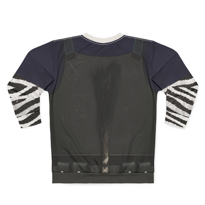 Gene Zebraxton Police Long Sleeve Cosplay, Zootopia 2 Character Inspired Costume