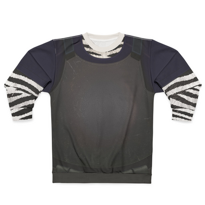 Gene Zebraxton Police Long Sleeve Cosplay, Zootopia 2 Character Inspired Costume