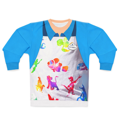 Animation Resort Cast Member Long Sleeve Shirt, Disney Cast Member Costume