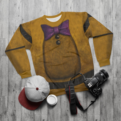 Bonnie Yellow Rabbit Long Sleeve Cosplay, FNAF Character Inspired Costume