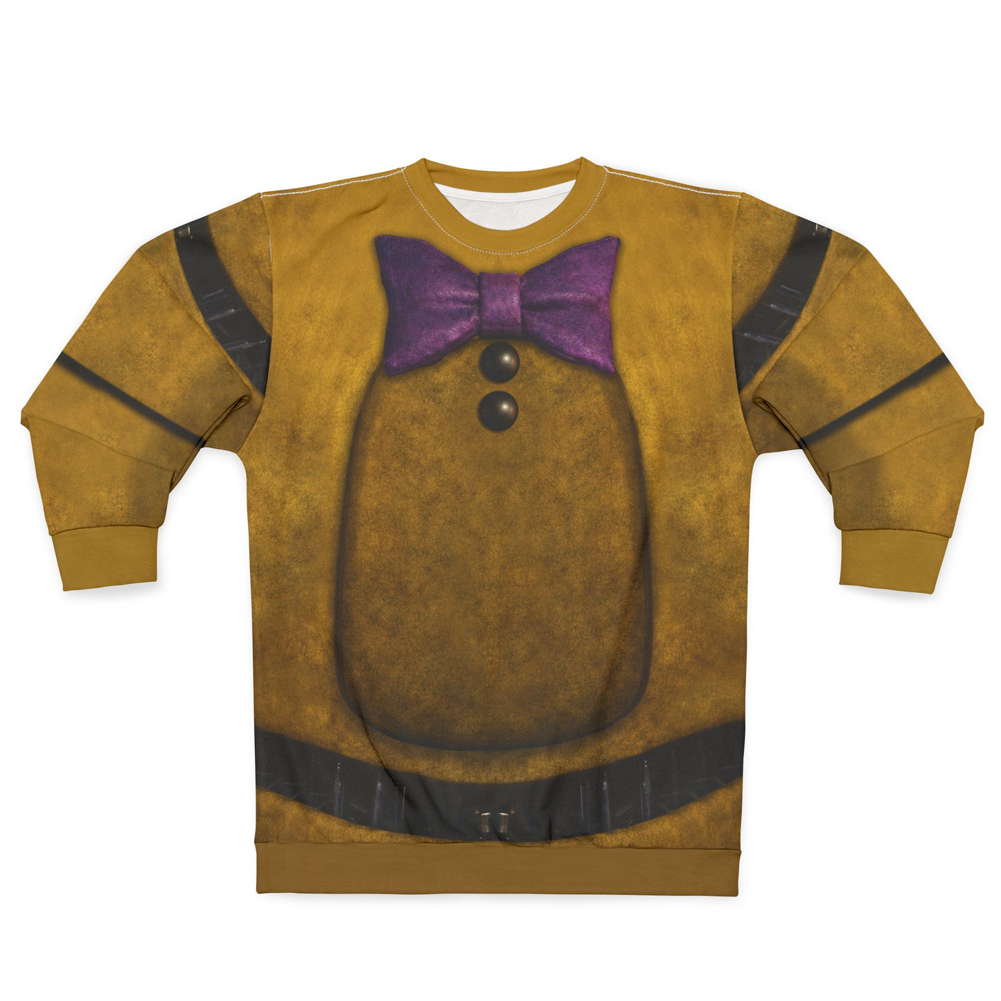 Bonnie Yellow Rabbit Long Sleeve Cosplay, FNAF Character Inspired Costume