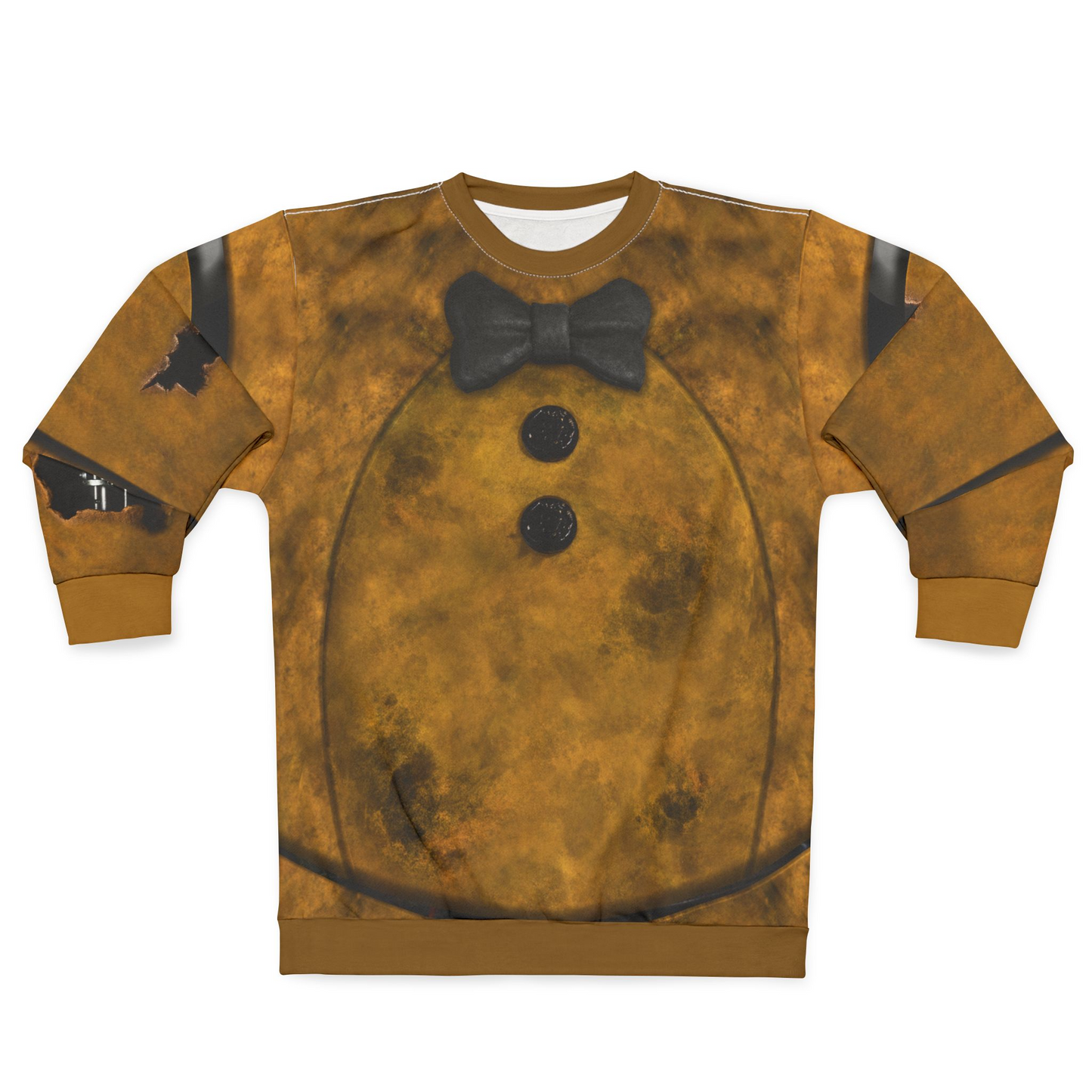 Yellow Animatronic Bear Long Sleeve Cosplay, FNAF Character Inspired Costume