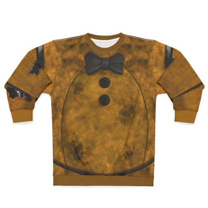 Yellow Animatronic Bear Long Sleeve Cosplay, FNAF Character Inspired Costume