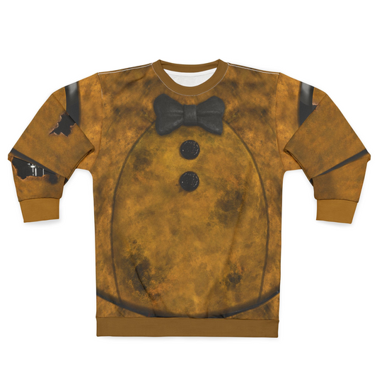 Yellow Animatronic Bear Long Sleeve Cosplay, FNAF Character Inspired Costume
