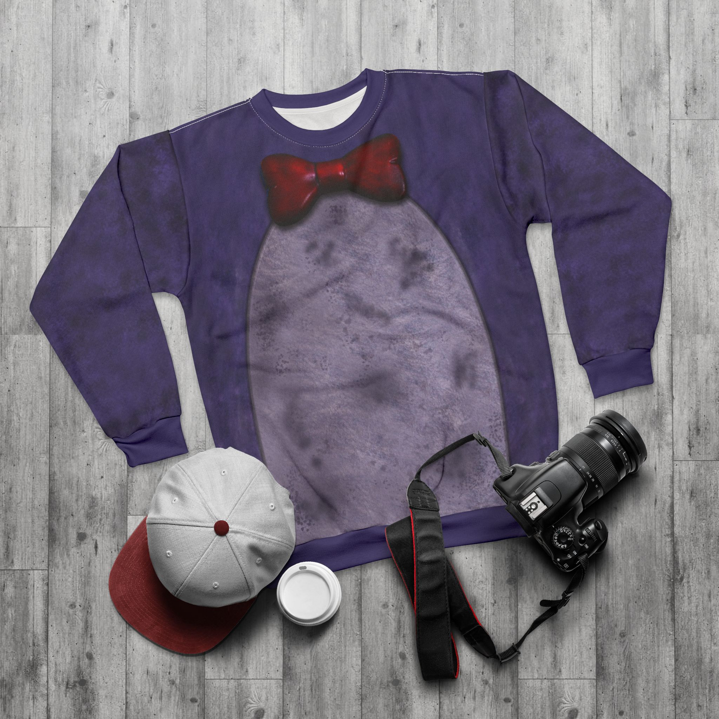 Rabbit Animatronic Purple Long Sleeve Cosplay, FNAF Character Inspired Costume