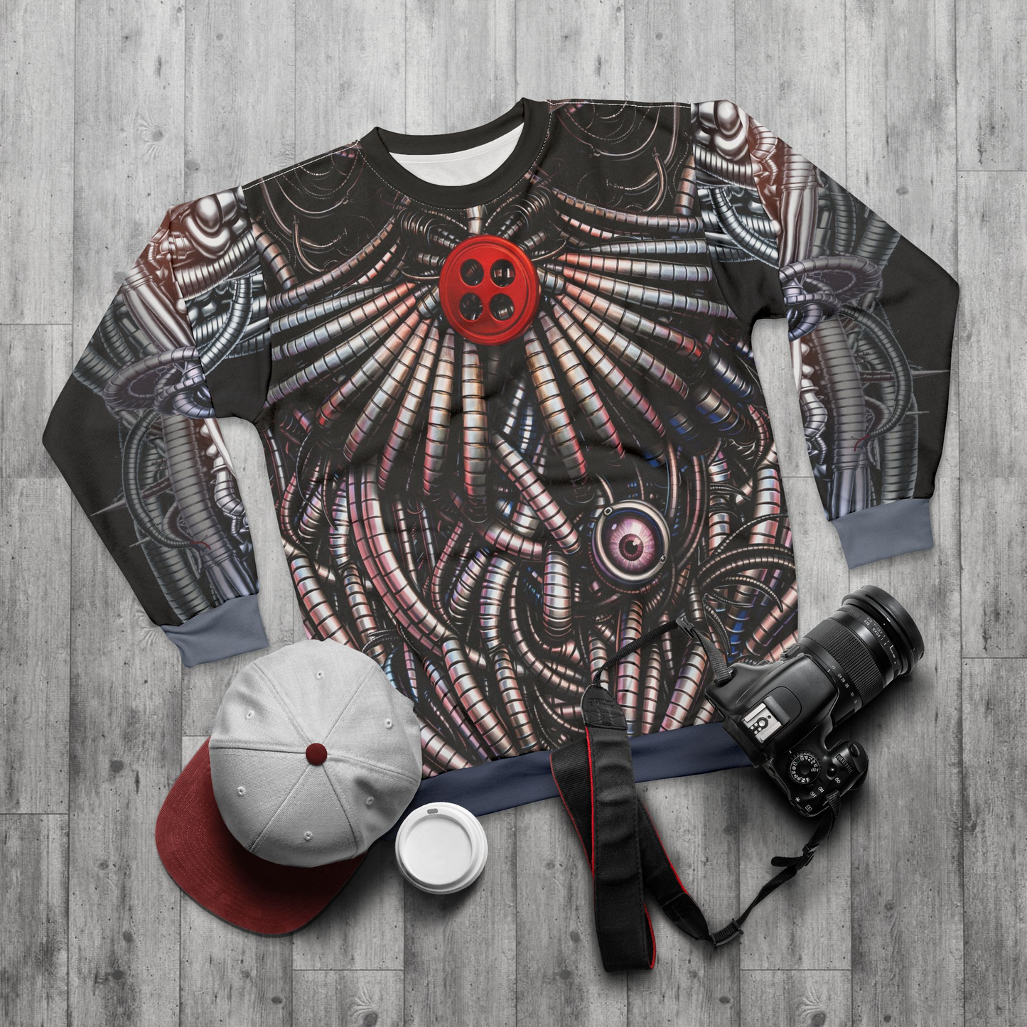 Twisted Animatronic Silver Long Sleeve Cosplay, FNAF Character Inspired Costume