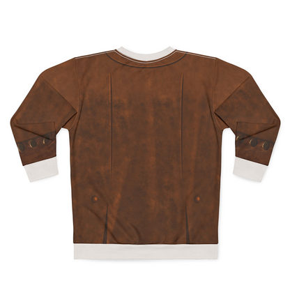 Alexander Military Brown Long Sleeve Shirt, Hamilton Musical Costume