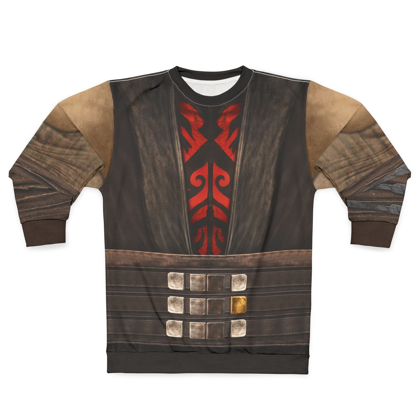 Darth Maul Long Sleeve Shirt, Star Wars Maul Shadow Lord Costume