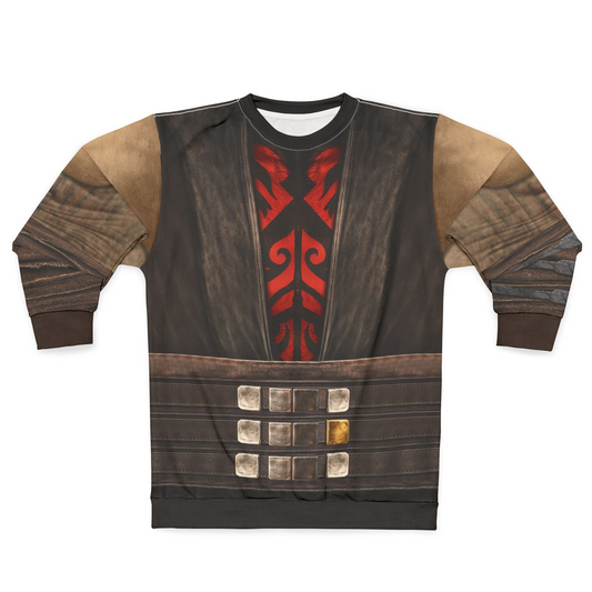 Darth Maul Long Sleeve Shirt, Star Wars Maul Shadow Lord Costume