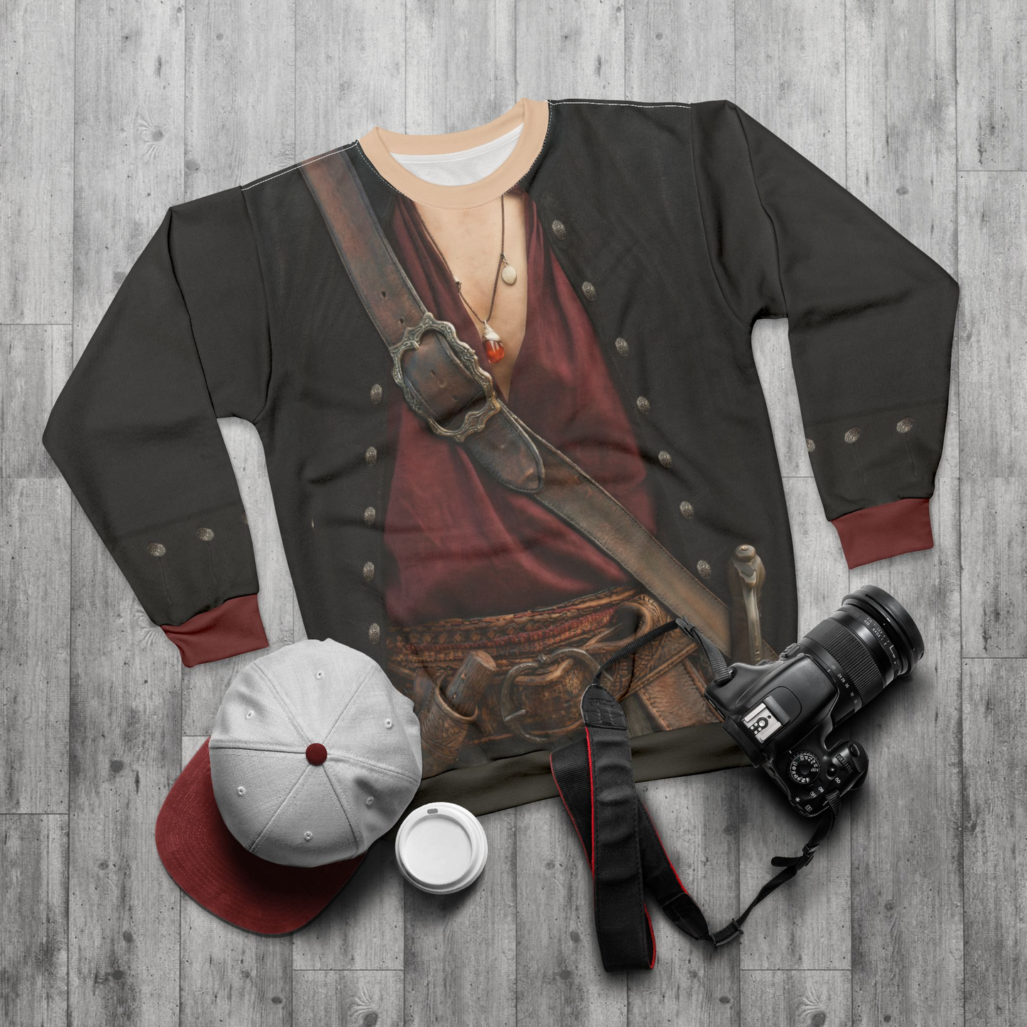 Will Turner Long Sleeve Shirt, Pirates of the Caribbean Costume