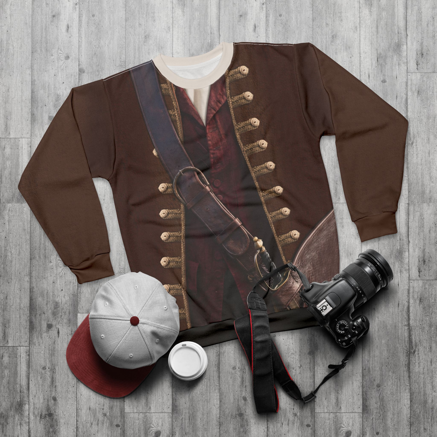 Elizabeth Swann Long Sleeve Shirt, Pirates of the Caribbean Costume
