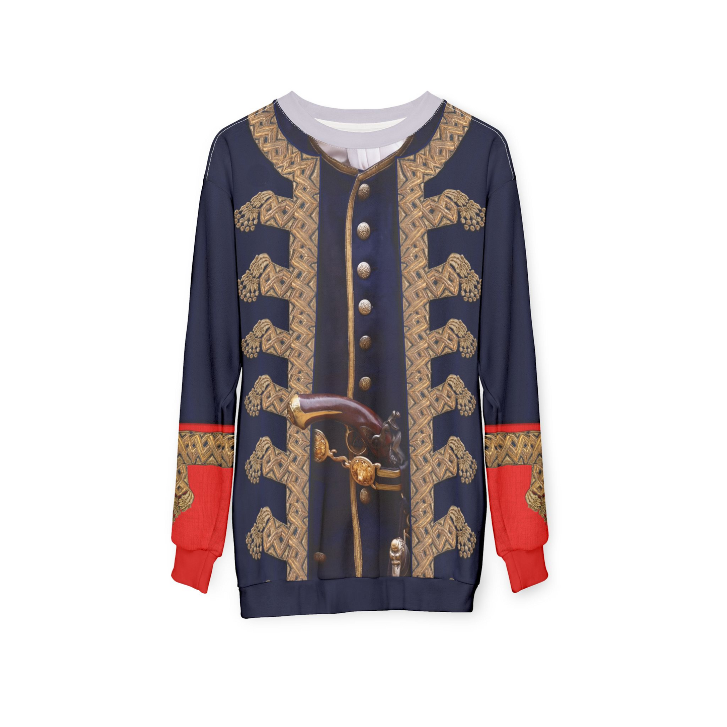 Hector Barbossa Long Sleeve Shirt, Pirates of the Caribbean Costume