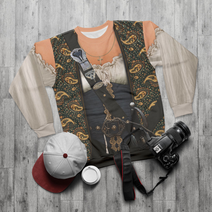Angelica Teach Long Sleeve Shirt, Pirates of the Caribbean Costume