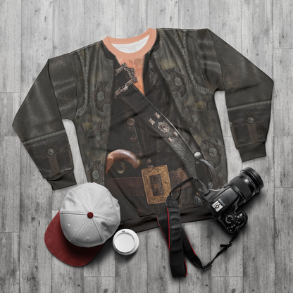 Blackbeard Long Sleeve Shirt, Pirates of the Caribbean Costume