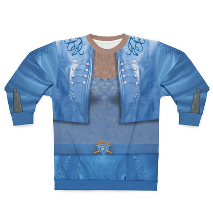 Chloe Charming Blue Jacket Long Sleeve Cosplay, Descendants 5 Wicked Wonderland Costume