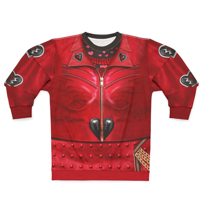 Red Jacket Long Sleeve Cosplay, Descendants 5 Wicked Wonderland Costume