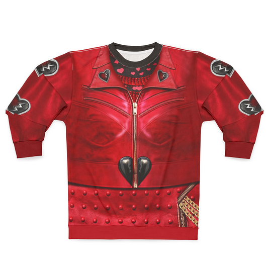 Red Jacket Long Sleeve Cosplay, Descendants 5 Wicked Wonderland Costume