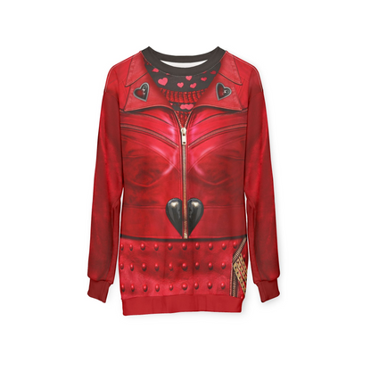 Red Jacket Long Sleeve Cosplay, Descendants 5 Wicked Wonderland Costume
