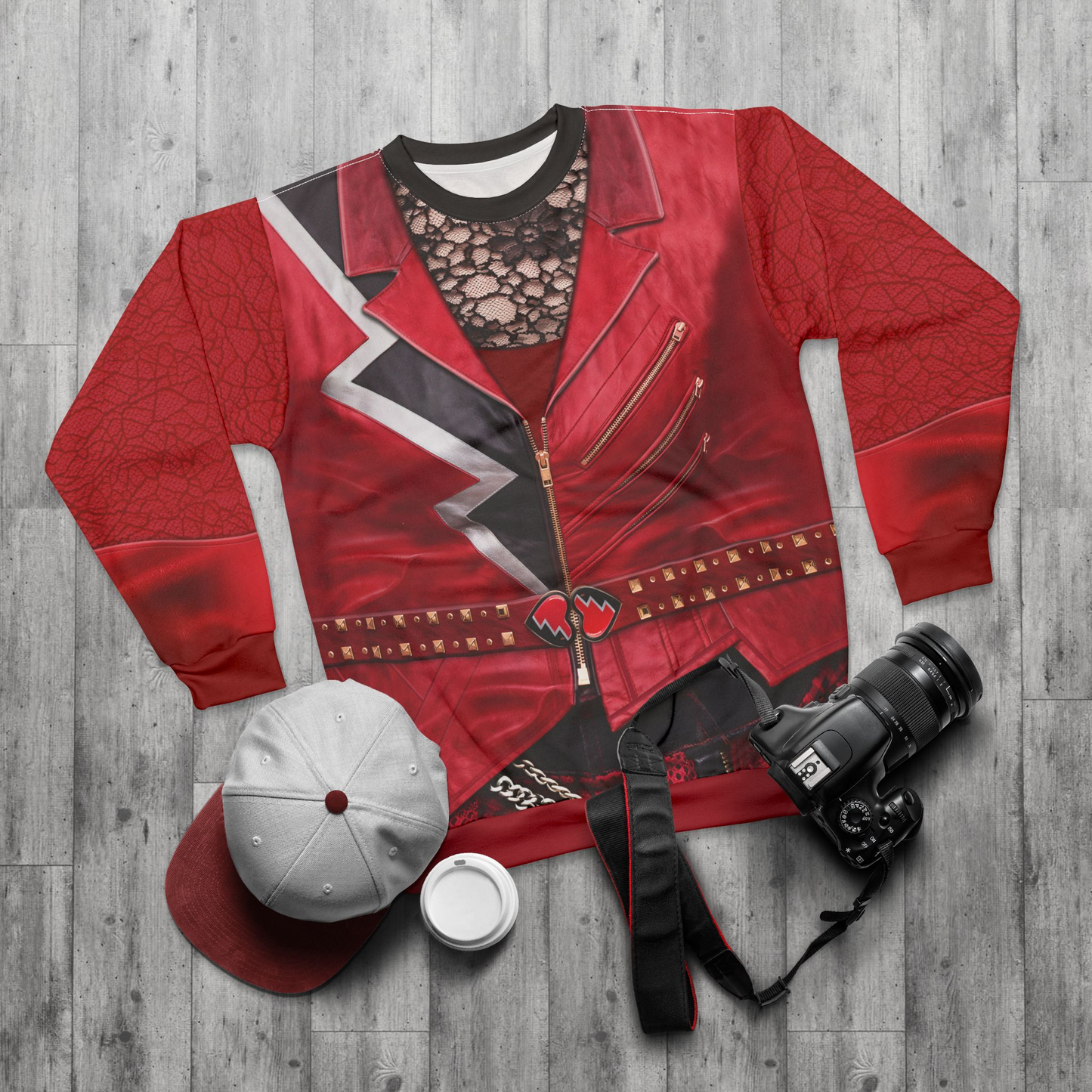 Princess Red Long Sleeve Shirt, Descendants 5 Wicked Wonderland Costume