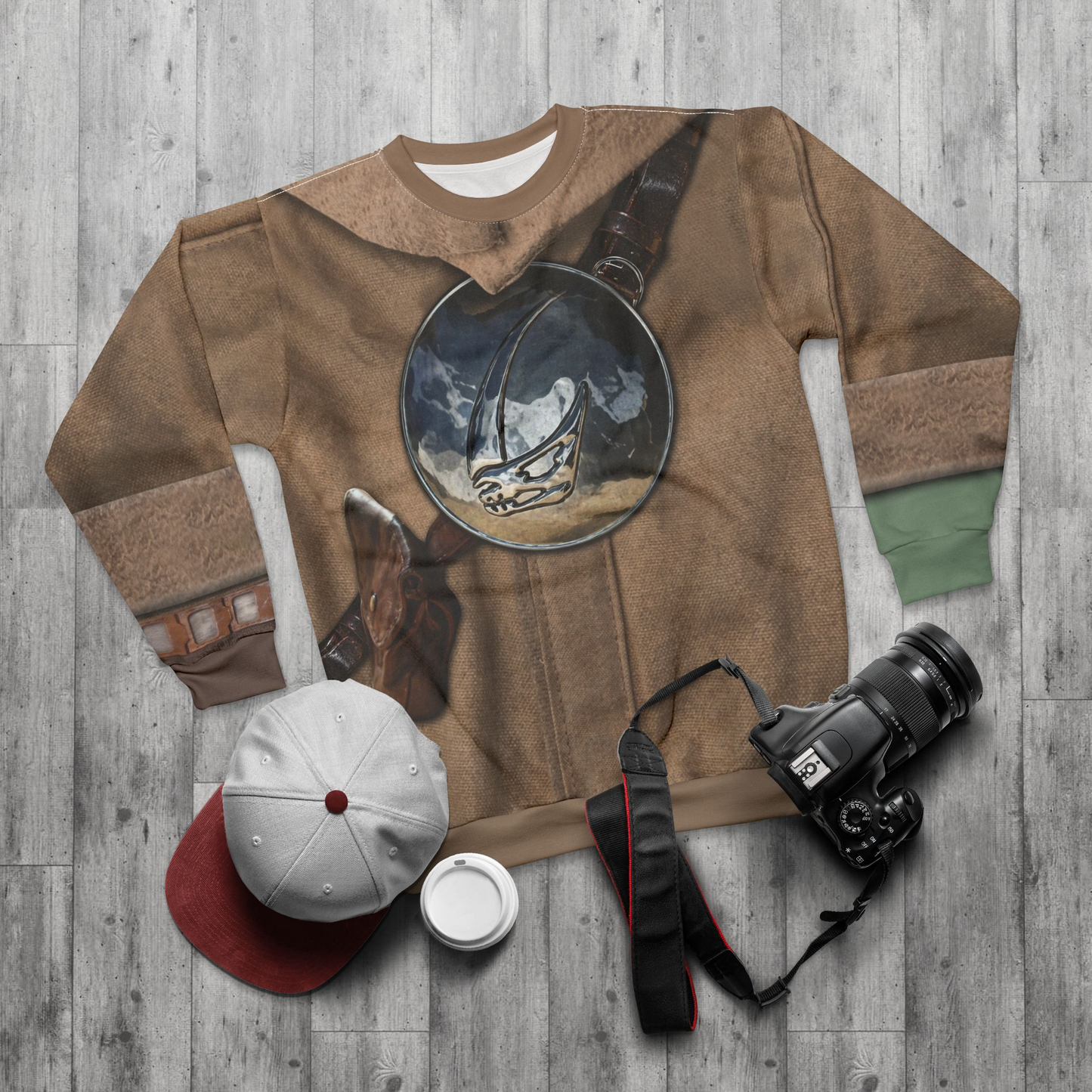Baby Yoda Long Sleeve Cosplay, The Mandalorian and Grogu Inspired Costume