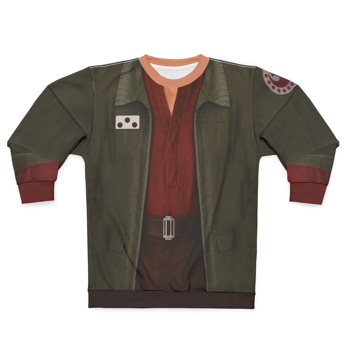 Colonel Ward Long Sleeve Cosplay, The Mandalorian and Grogu Inspired Costume