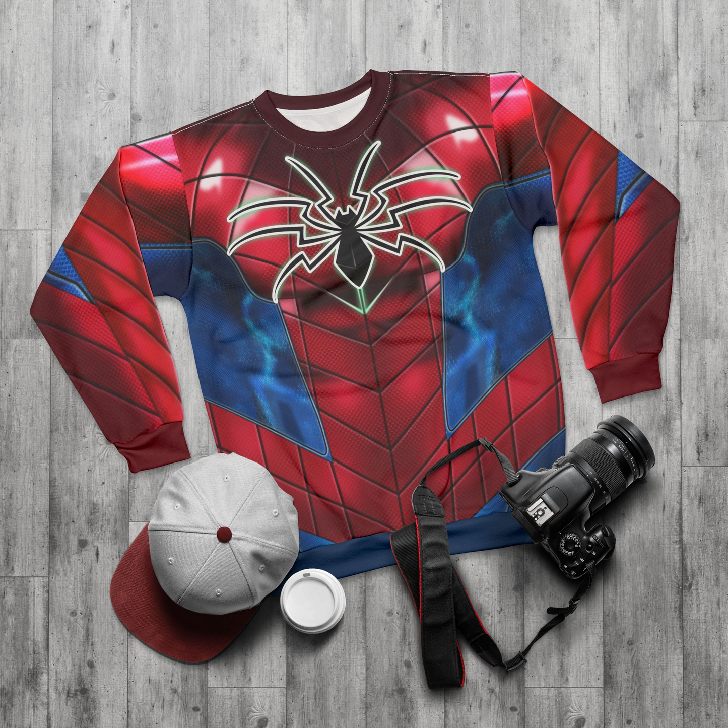 Spider-Man Armor Mark 4 Long Sleeve Cosplay, Spider-Armor MK IV Inspired Costume