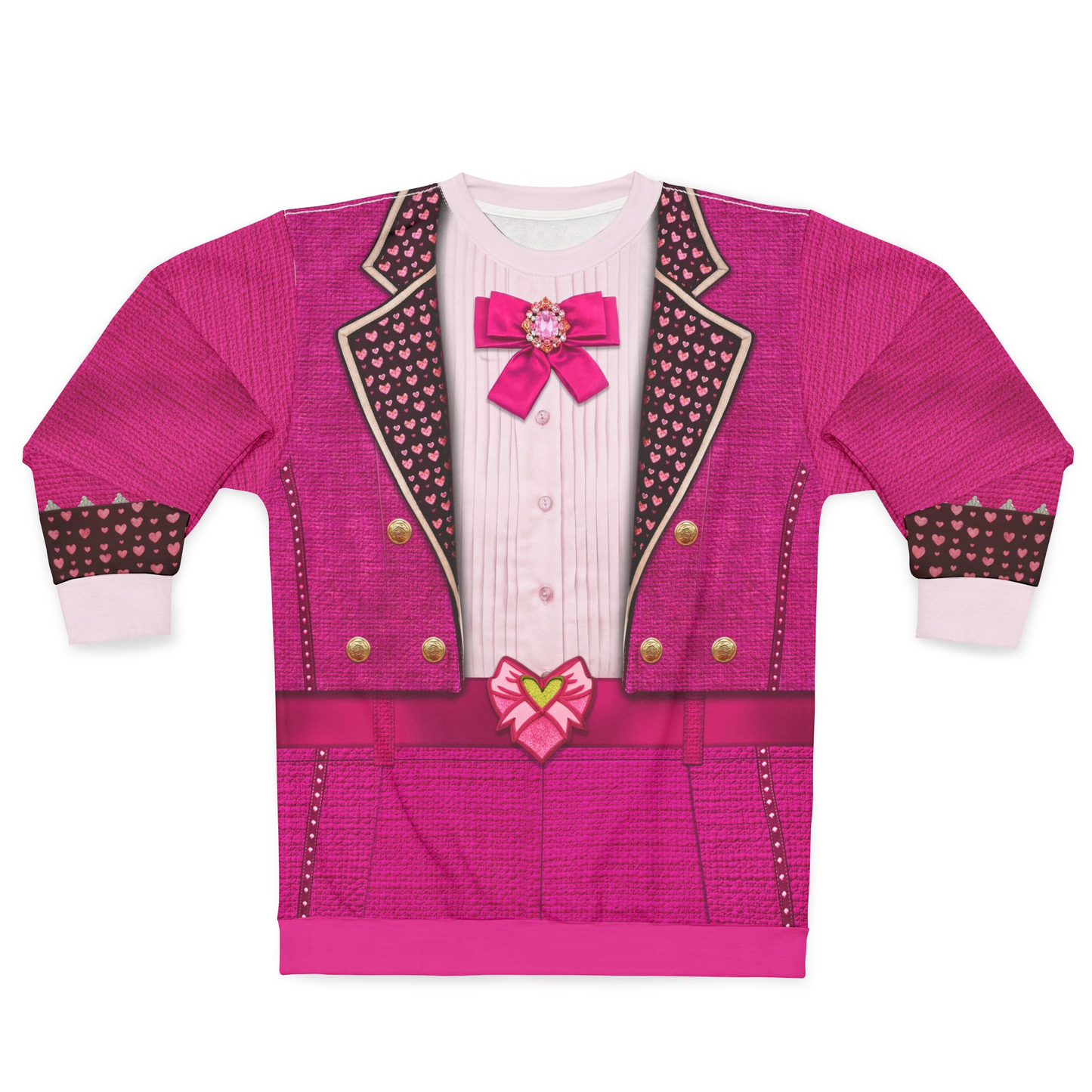 Pink Cute Look Long Sleeve Shirt, Descendants 5 Wicked Wonderland Costume