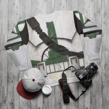Clone Commander Gree Armor Long Sleeve Cosplay, Star Wars: The Clone Wars Costume