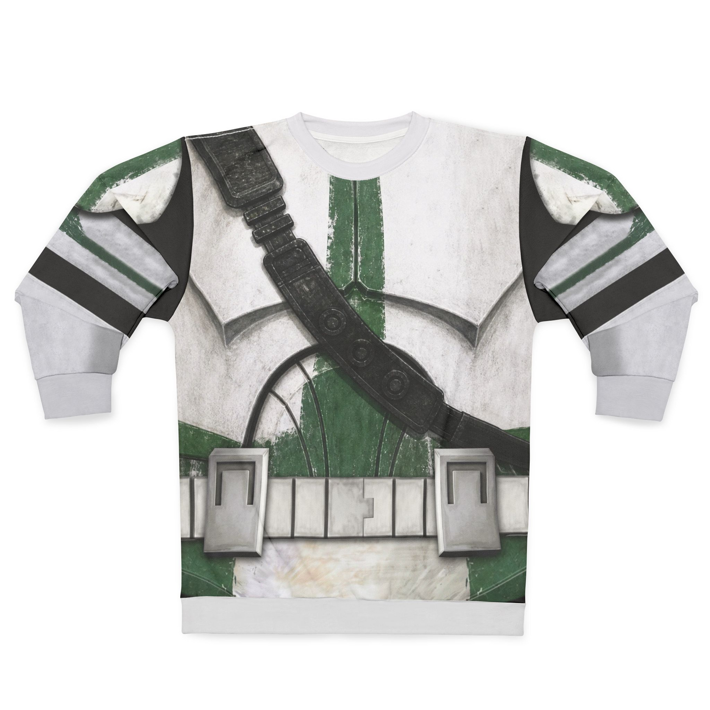 Clone Commander Gree Armor Long Sleeve Cosplay, Star Wars: The Clone Wars Costume
