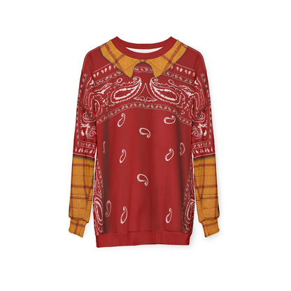 Woody Paisley Long Sleeve Cosplay, Toy Story 5 Costume