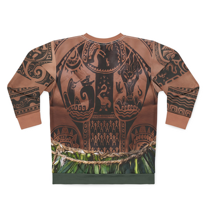 Maui Long Sleeve Shirt, Moana Live Action Costume